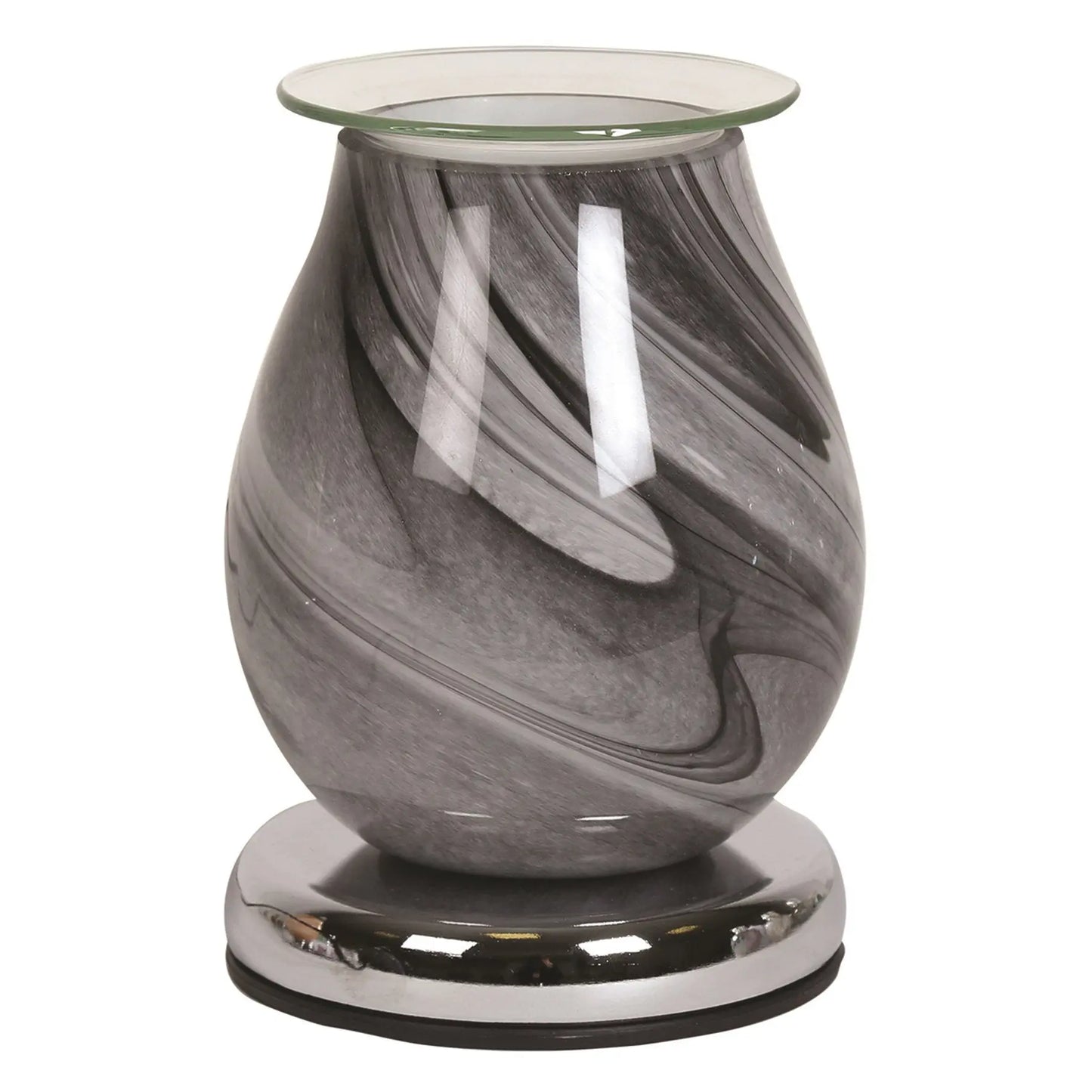 Grey Swirl Electric Touch Wax Burner AR1450 Aroma