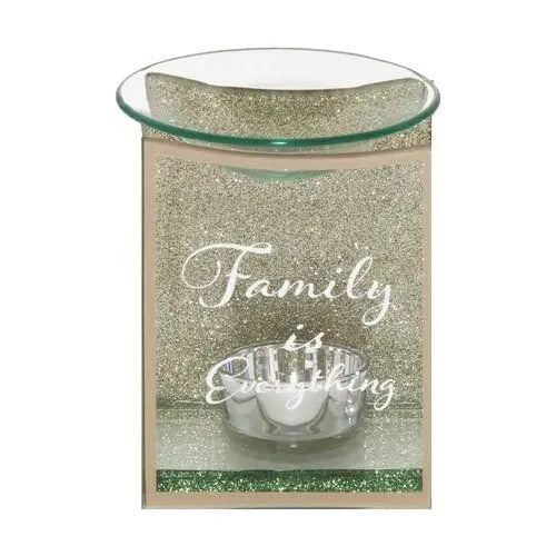 Hestia Gold Glass Oil Burner - Family Is Everything HE1133F My Store