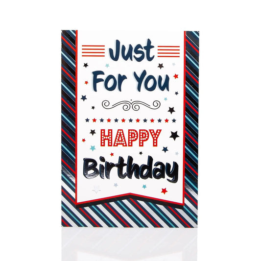 Just For You Happy Birthday Card My Store
