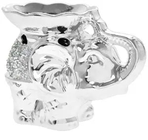 Silver Sparkle Elephant Wax Melt Burner LP46547 Desire