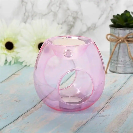 Glass Wax Melter - Pink LP46793 Desire