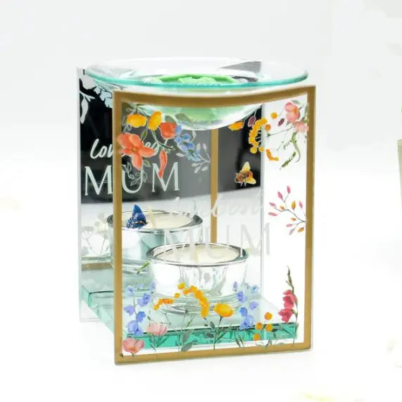 Worlds Loveliest Nanna Glass Tea Light Wax Burner Project Scent