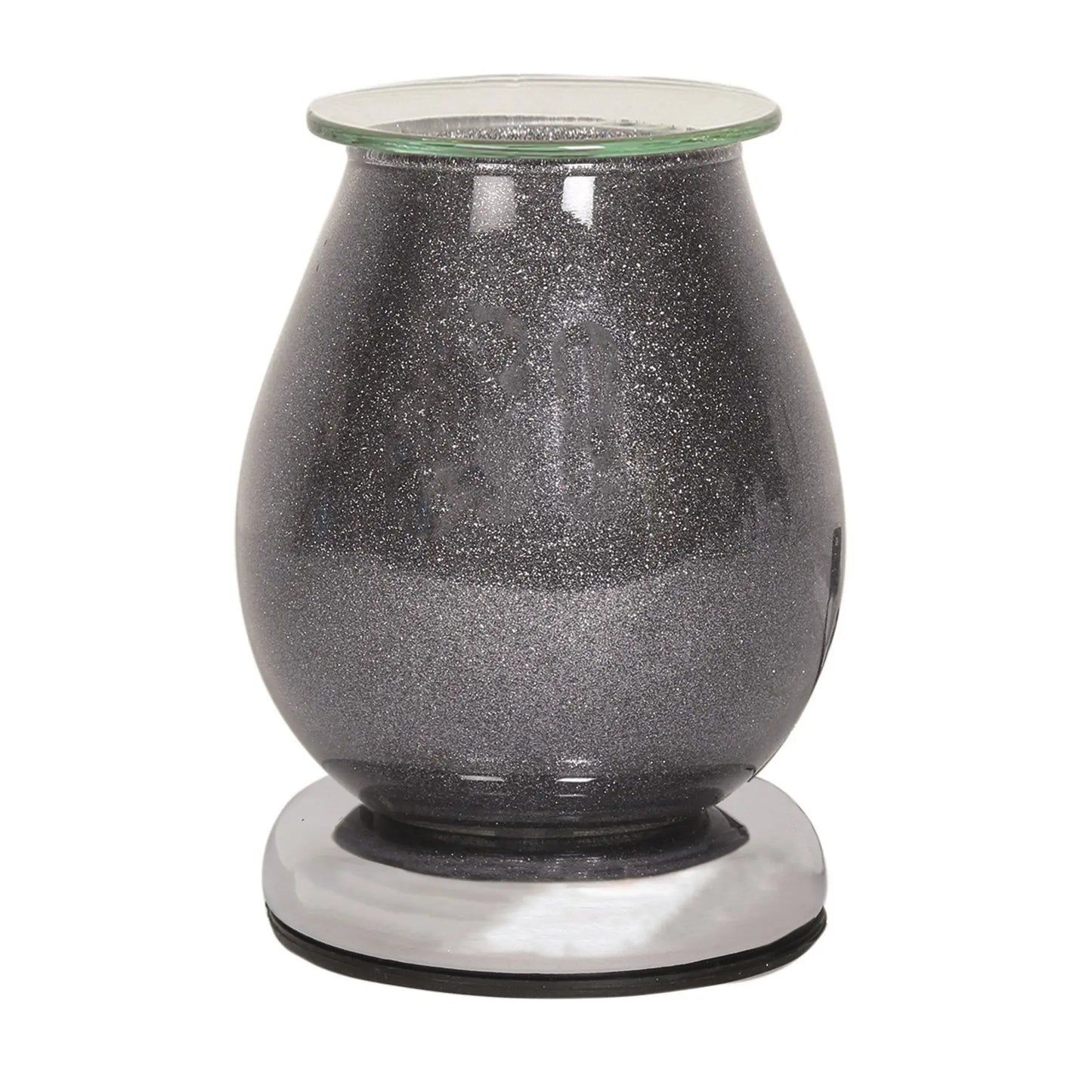Electric Wax Melt Burner Touch – Pewter Sparkle 18cm AR1922 Aroma