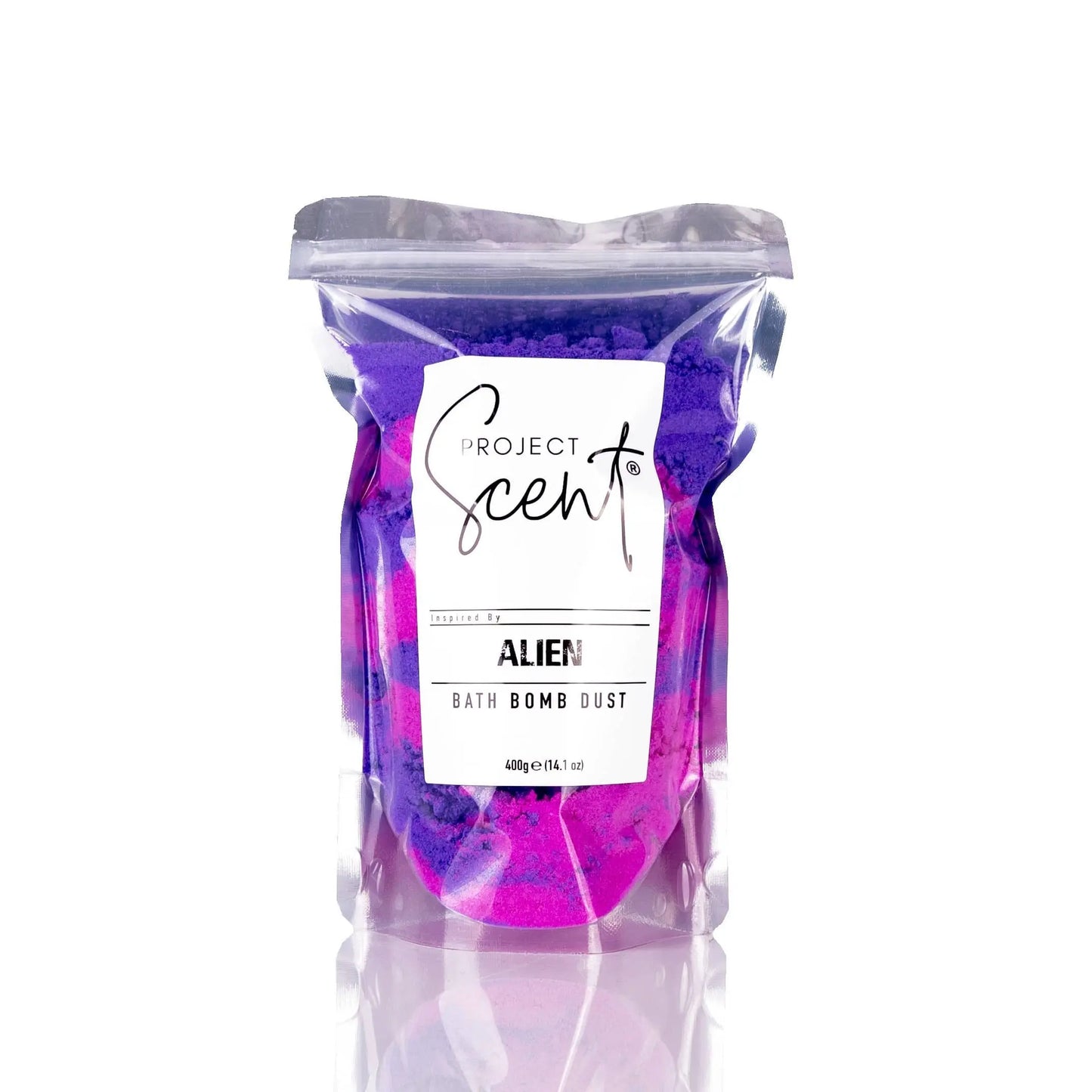 Alien Inspired Big Bath Bomb Dust 400g Project Scent