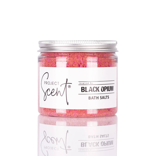 Black Opium Inspired Triple Bath Salts 180g - Project Scent LTD