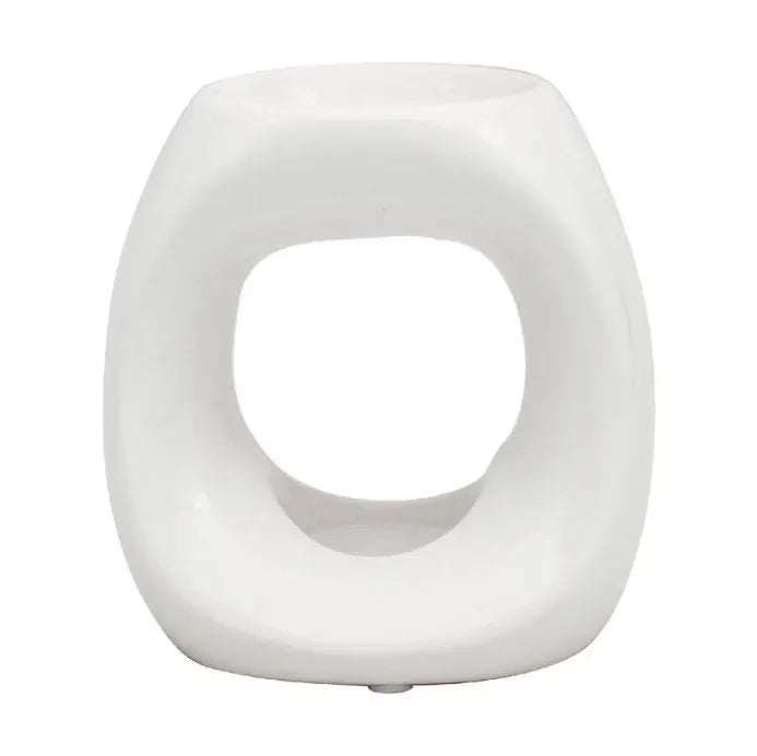 Oval White Wax Melt/Oil Burner Tea Light Burner LP478242 Desire