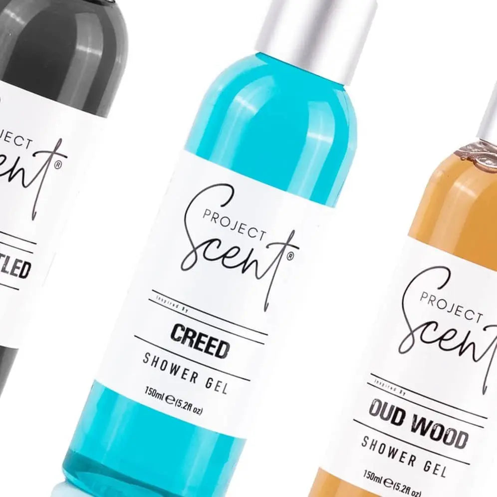 Aftershave Inspired Triple Shower Gel Bundle Project Scent