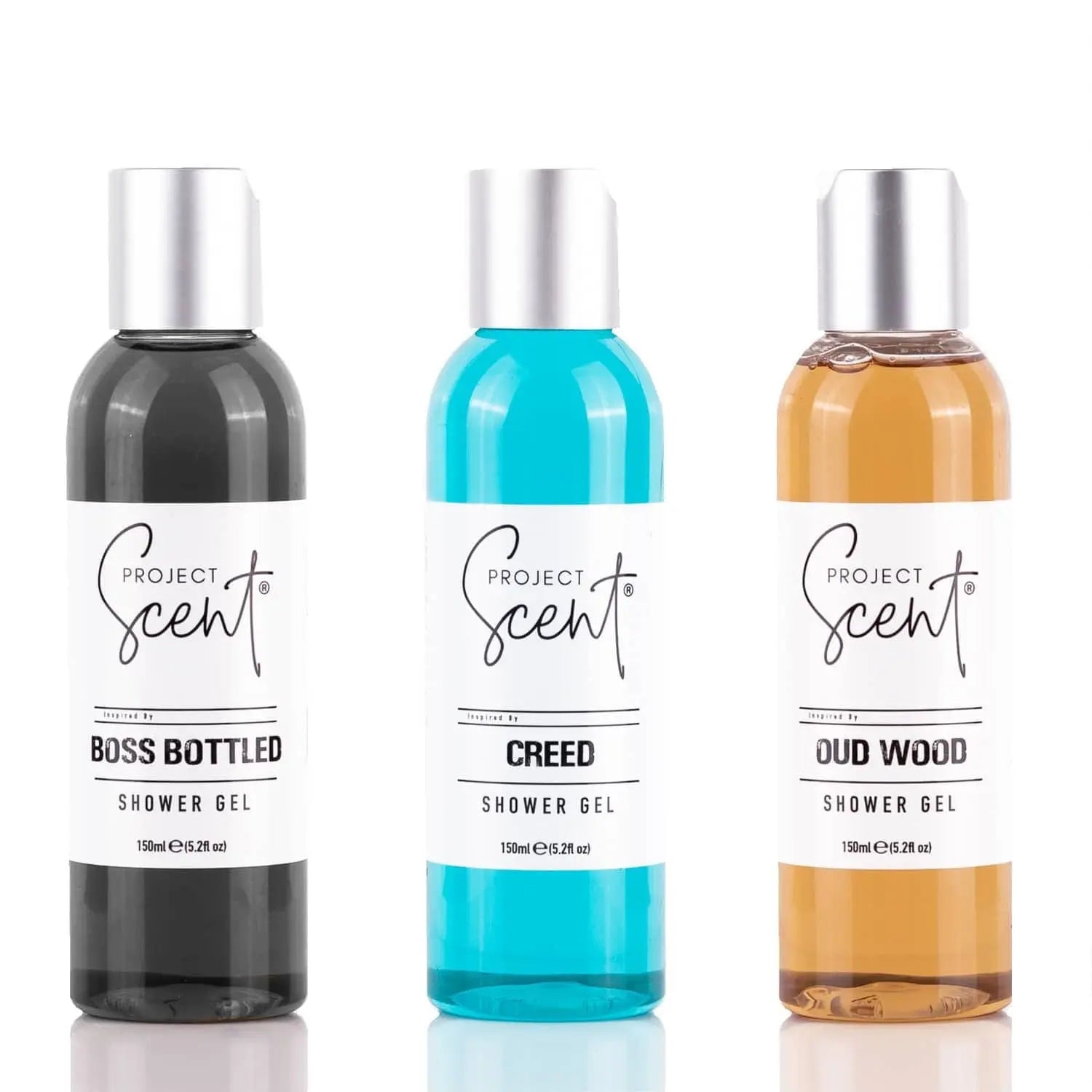 Aftershave Inspired Triple Shower Gel Bundle Project Scent