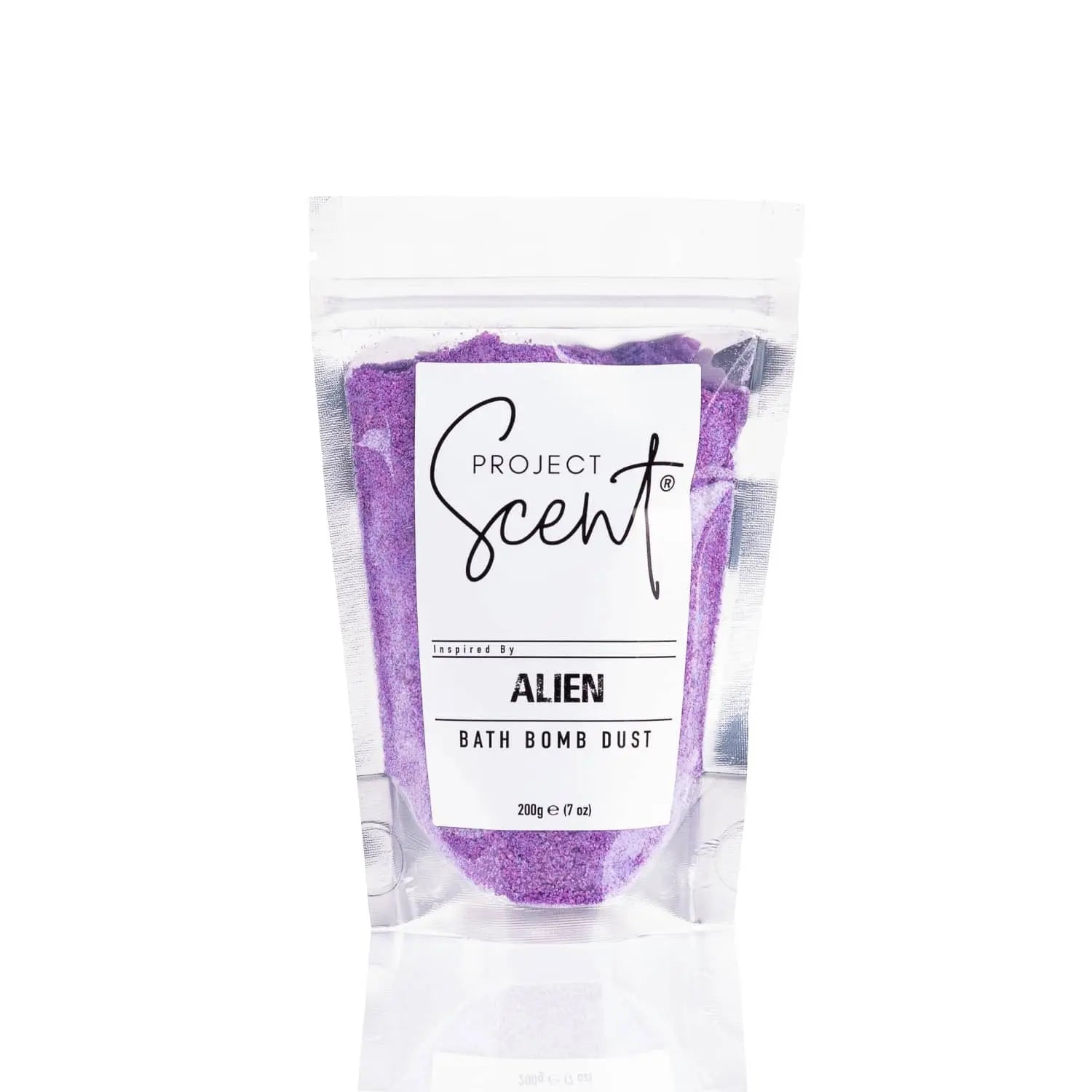 Alien Inspired Bath Bomb Dust 200g Project Scent