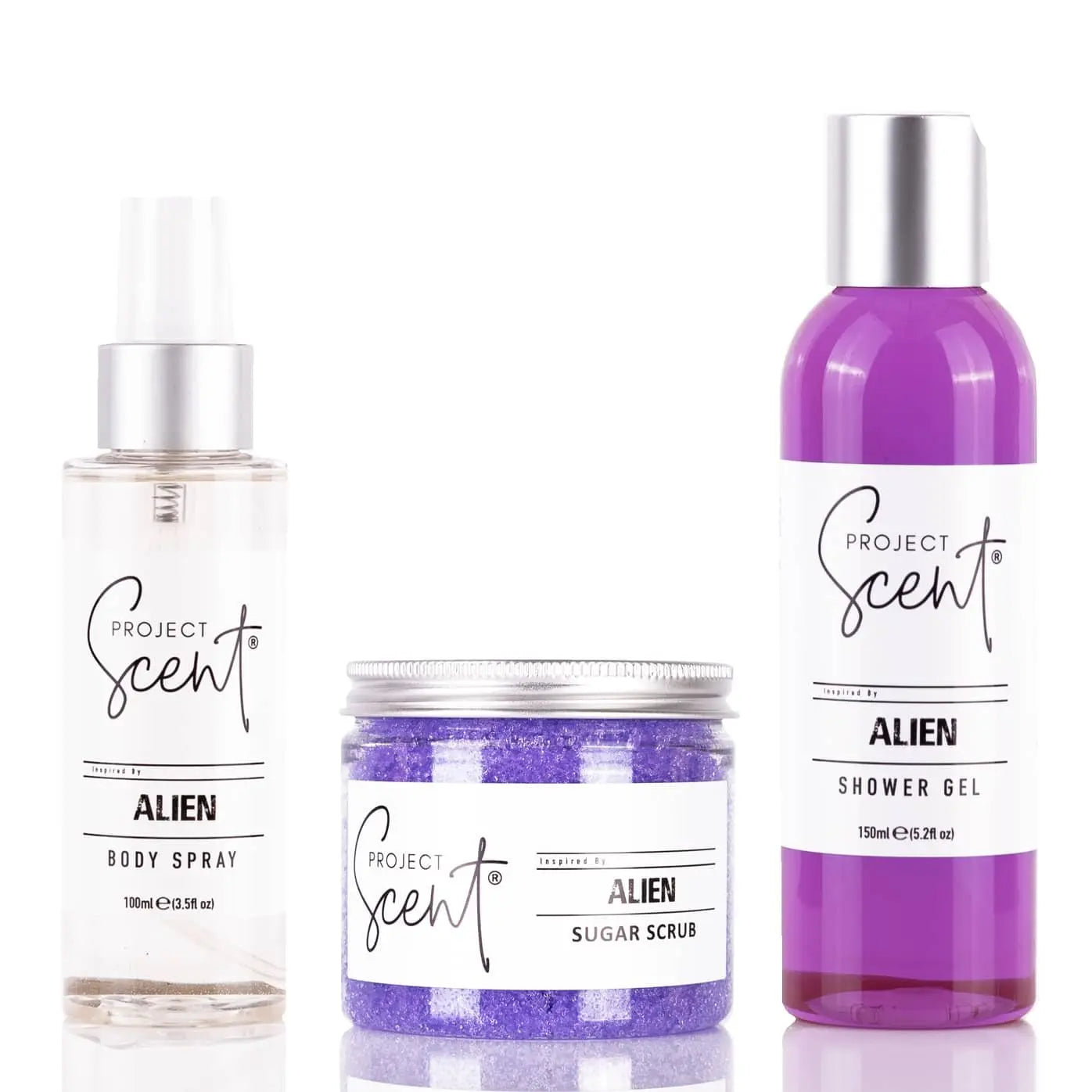 Alien Inspired Shower, Scrub & Body Spray Project Scent