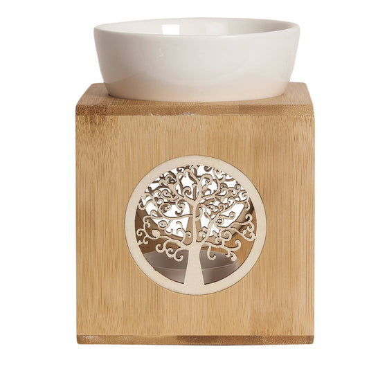 Wax Melt Burner – Zen Bamboo Trees AR1755
