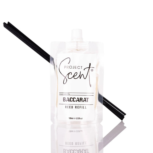 Baccarat Inspired Reed Diffusers Refill 100ml Project Scent