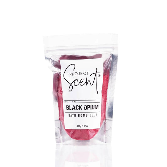Black Opium Inspired Bath Bomb Dust 200g Project Scent