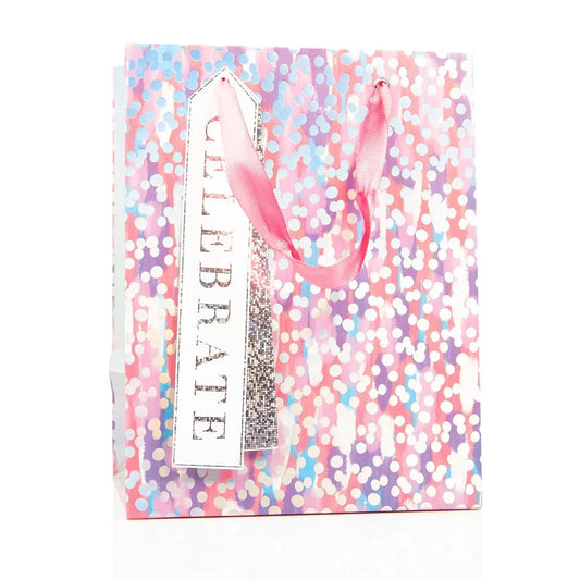 Medium Celebrate Gift Bag With Shred My Store
