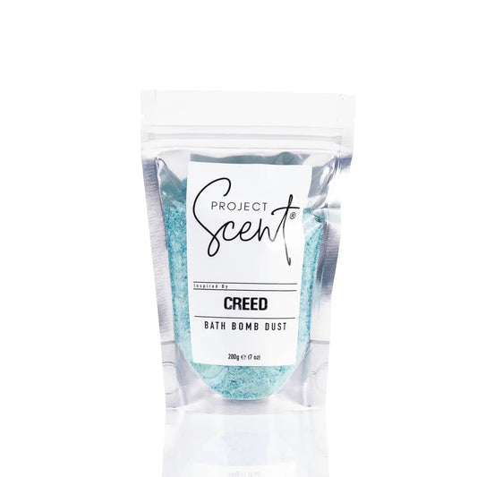 Creed Inspired Bath Bomb Dust 200g Project Scent