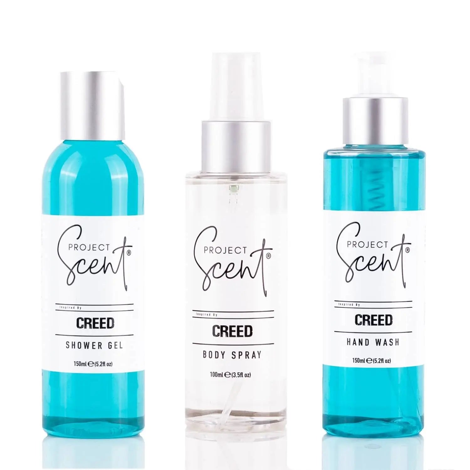 Creed Inspired Small Shower Bundle Project Scent