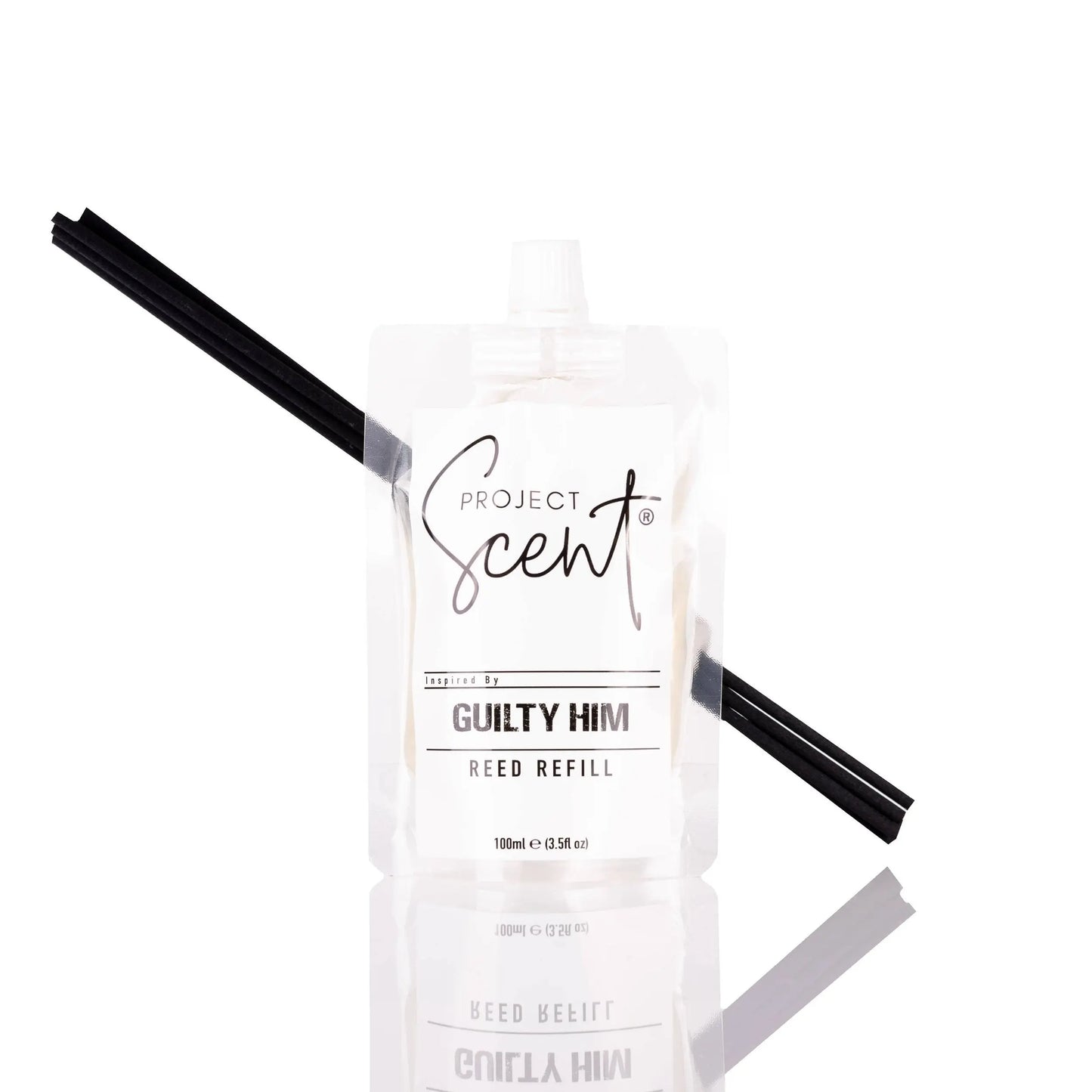 Guilty Him Inspired Reed Diffuser Refill 100ml Project Scent