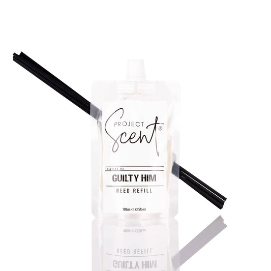 Guilty Him Inspired Reed Diffuser Refill 100ml Project Scent