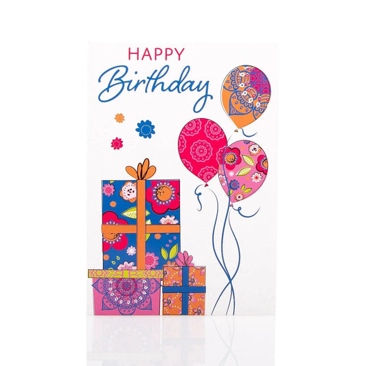 Happy Birthday Balloon Card My Store