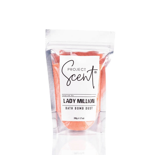 Lady Million Inspired Bath Bomb Dust 200g Project Scent