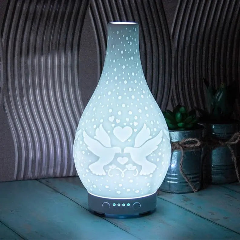 White Lovebird Aroma Diffuser LP47646 Desire