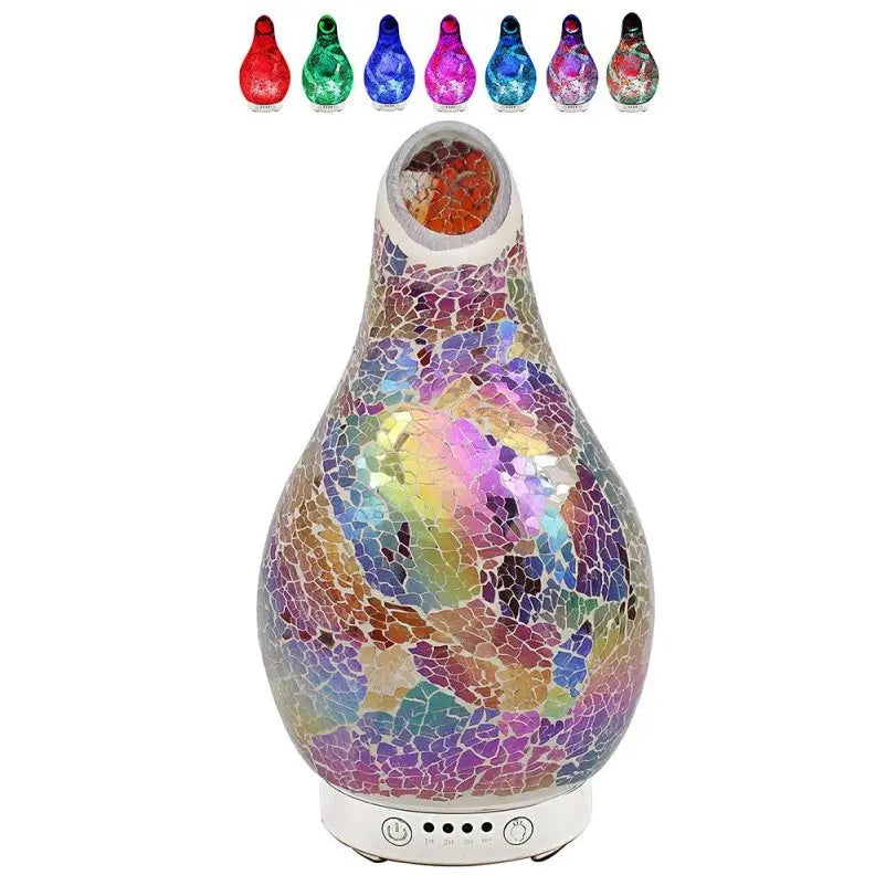 Desire Multi Coloured Mosaic Aroma Diffuser LP47481 Desire