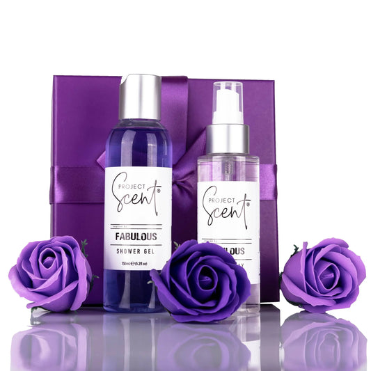 Luxury Shower Gel & Body Spray Gift Box Project Scent