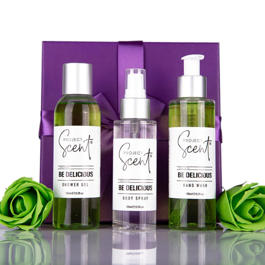 Designer-Inspired Scented Shower, Hand  & Body Gift Box Project Scent