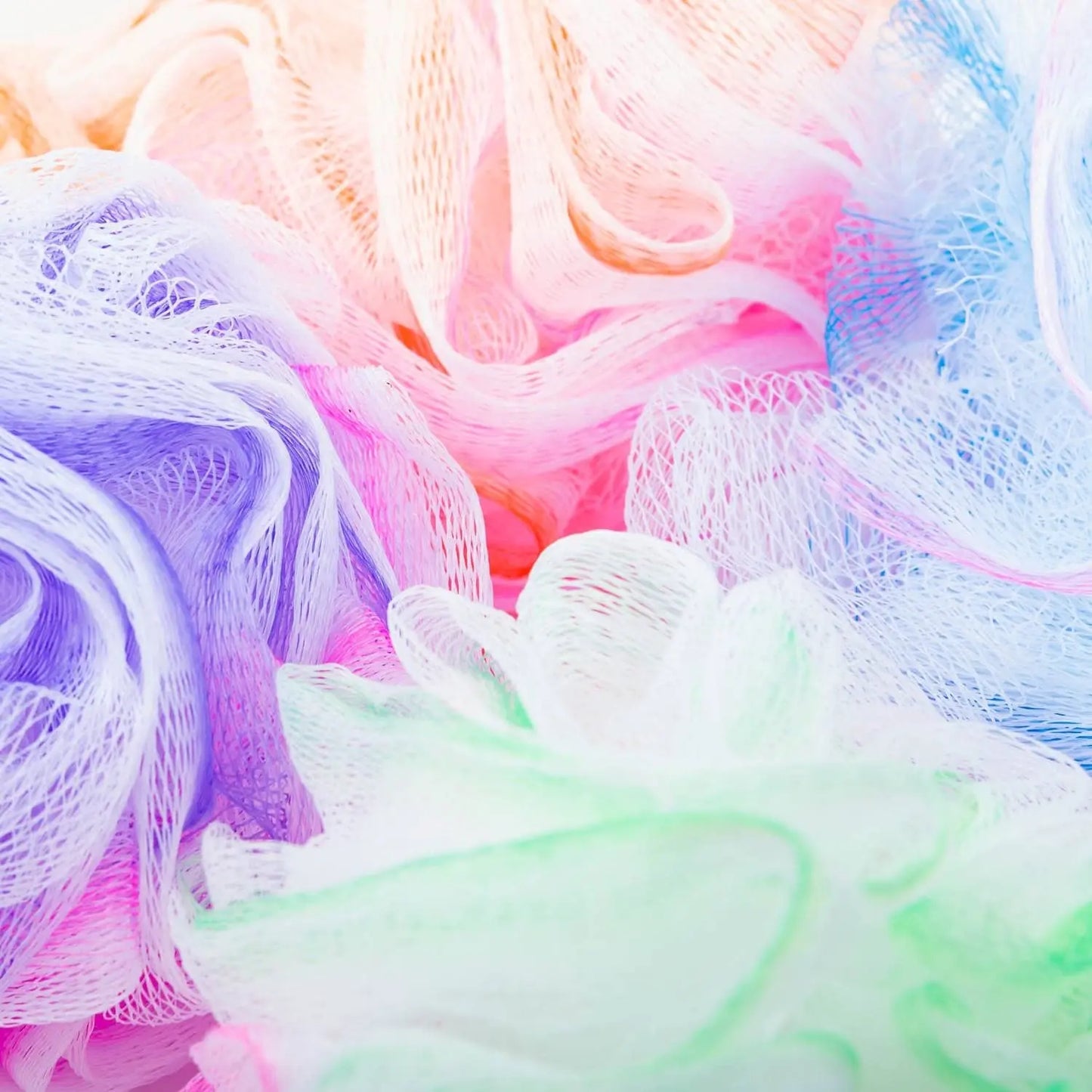 Ombre Body Scrub Pouf Project Scent