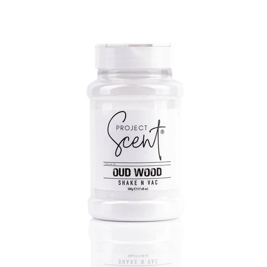 Oud Wood Inspired Shake N Vac 500g Project Scent