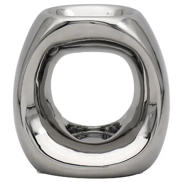 Oval Chrome Wax Melt/Oil Burner Tea Light Burner LP478241 Desire
