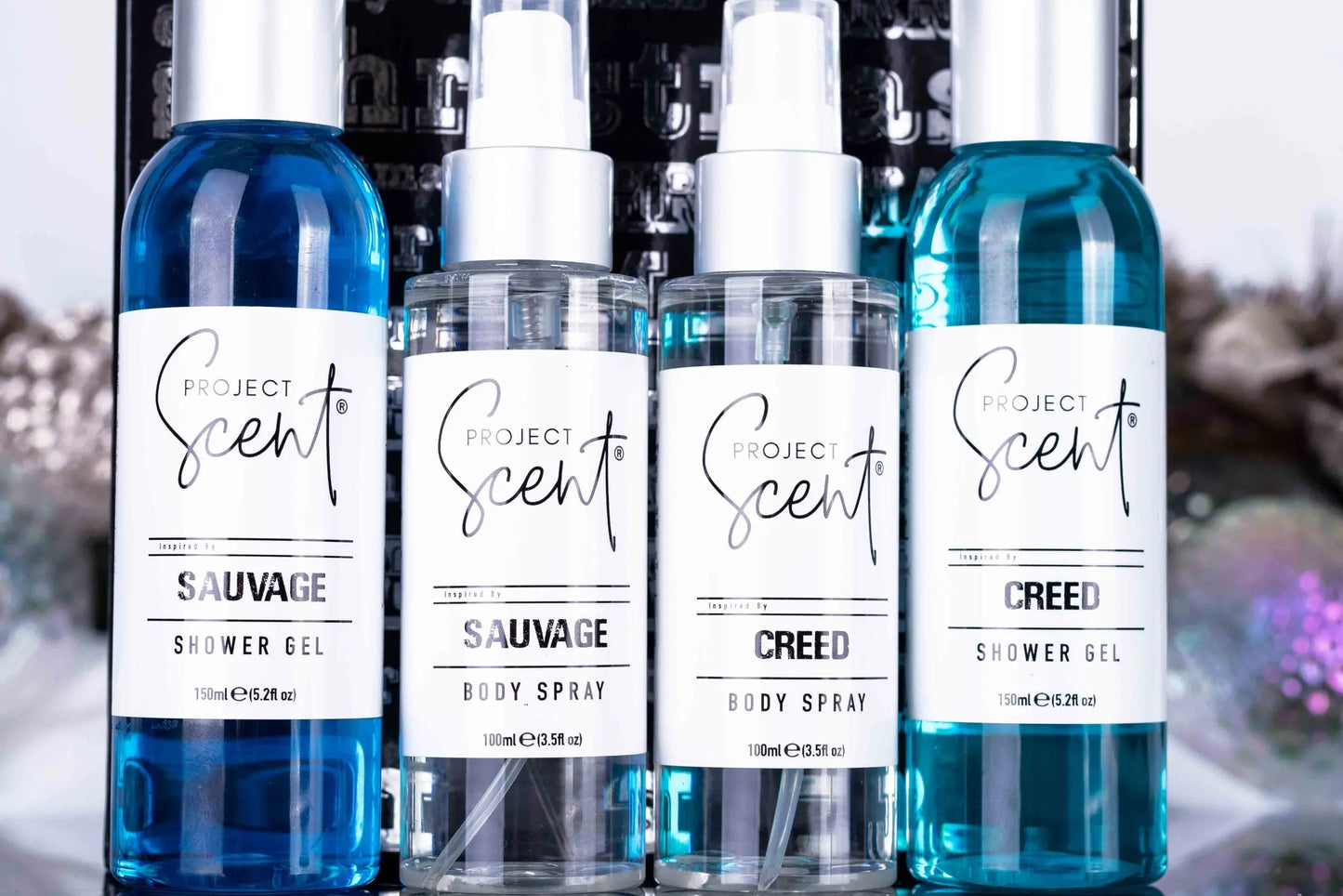 Christmas Mens Shower Gel & Body Spray Gift Box Project Scent
