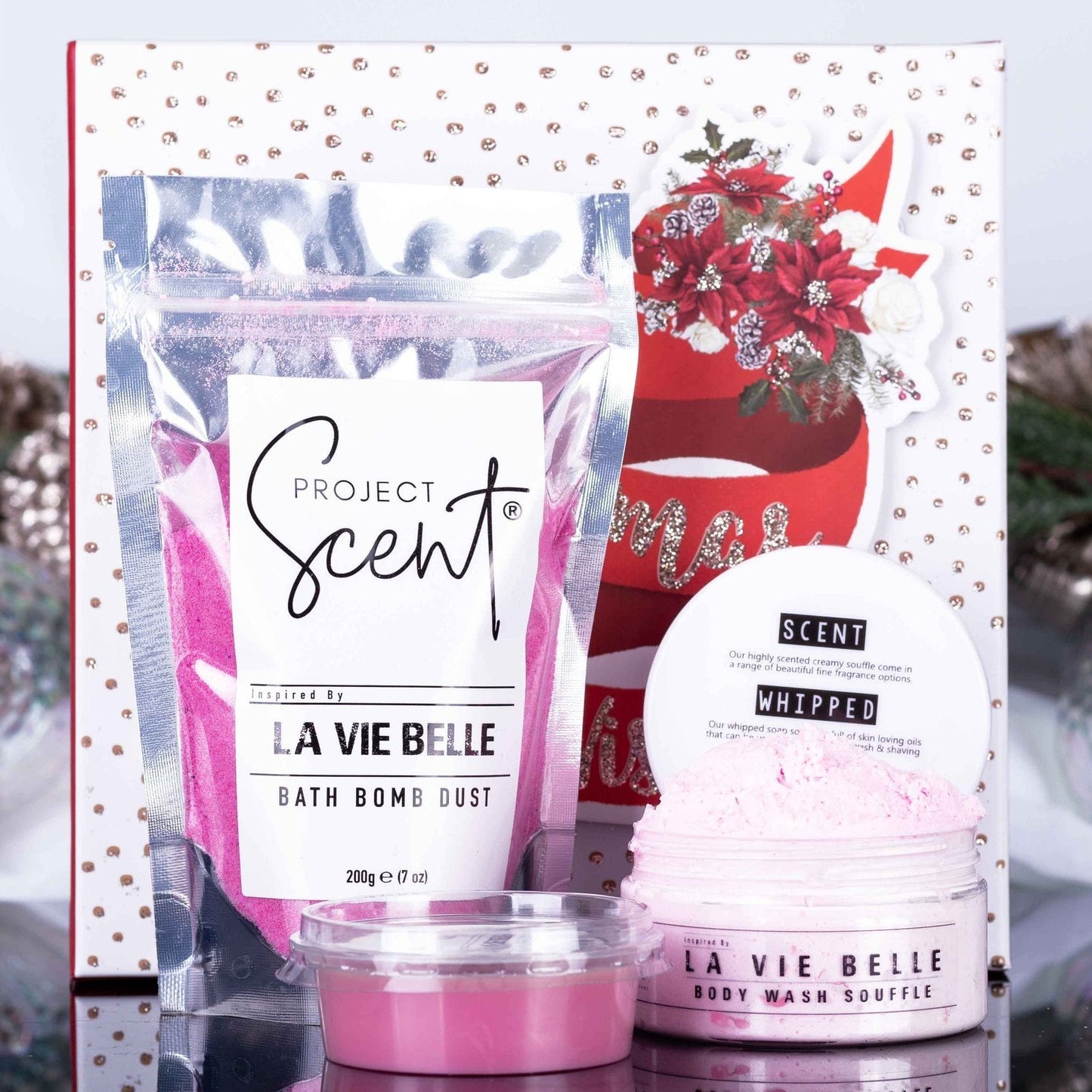 Christmas Women's Bath, Souffle & Melt Gift Box