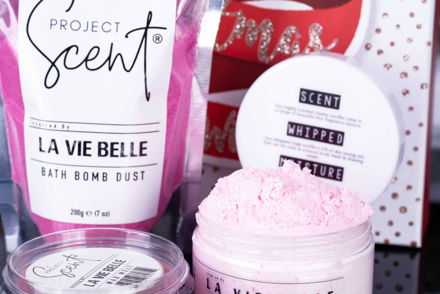 Christmas Women's Bath, Souffle & Melt Gift Box