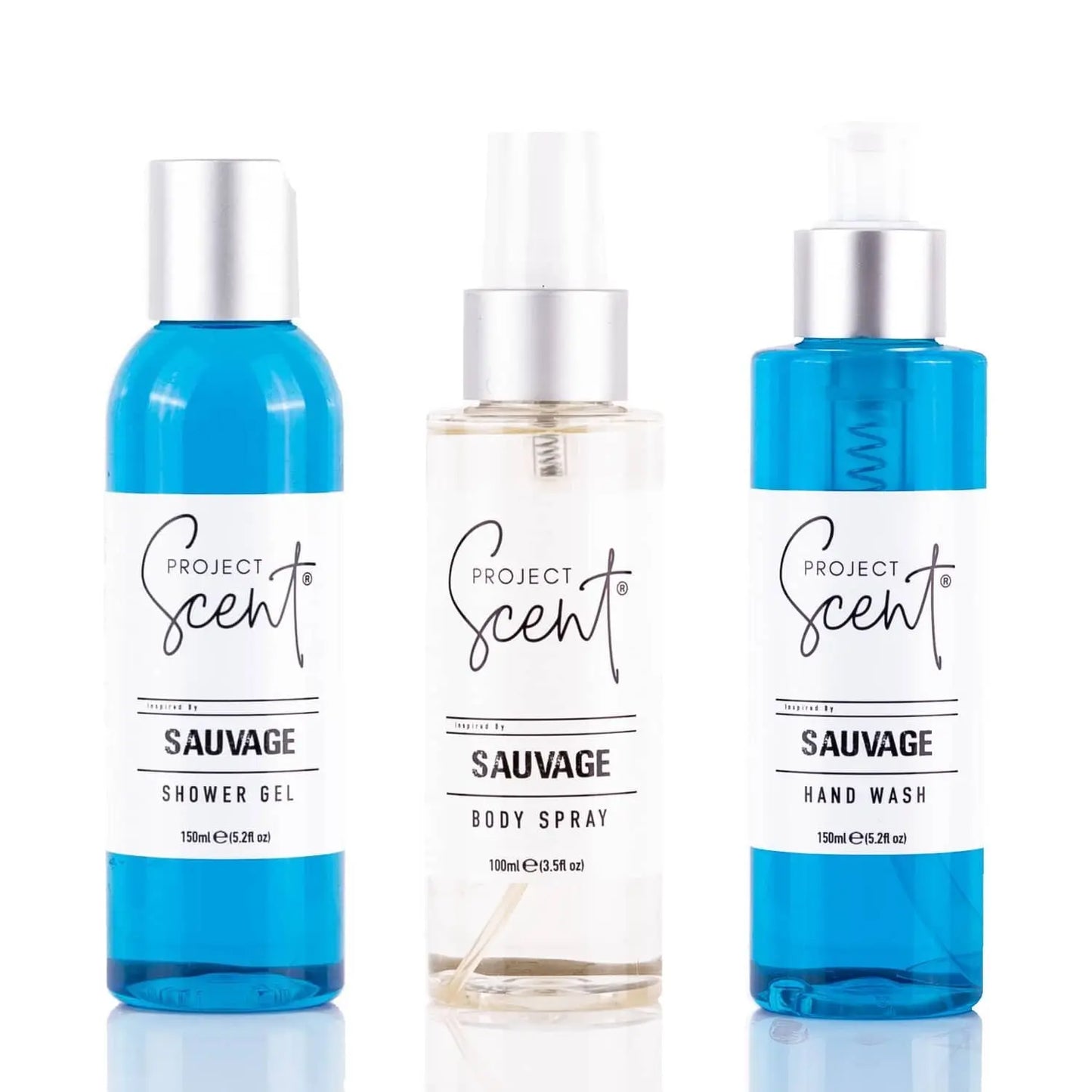 Sauvage Inspired Small Shower Bundle Project Scent
