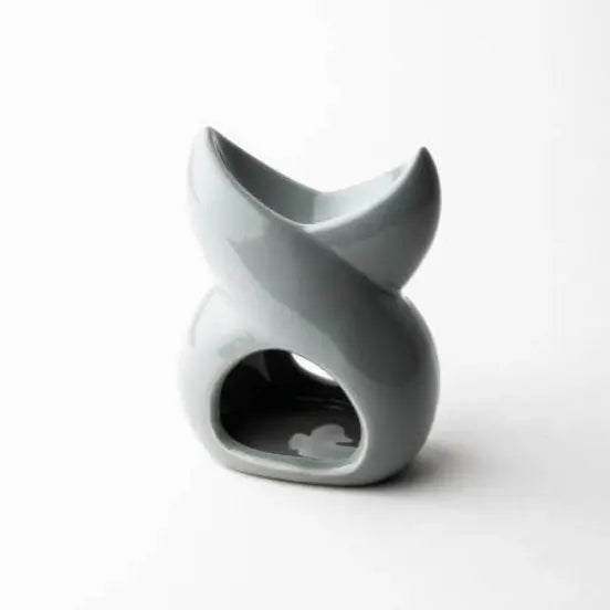 Ceramic Twisted Wax Melt Tea Light Burner Sense Aroma