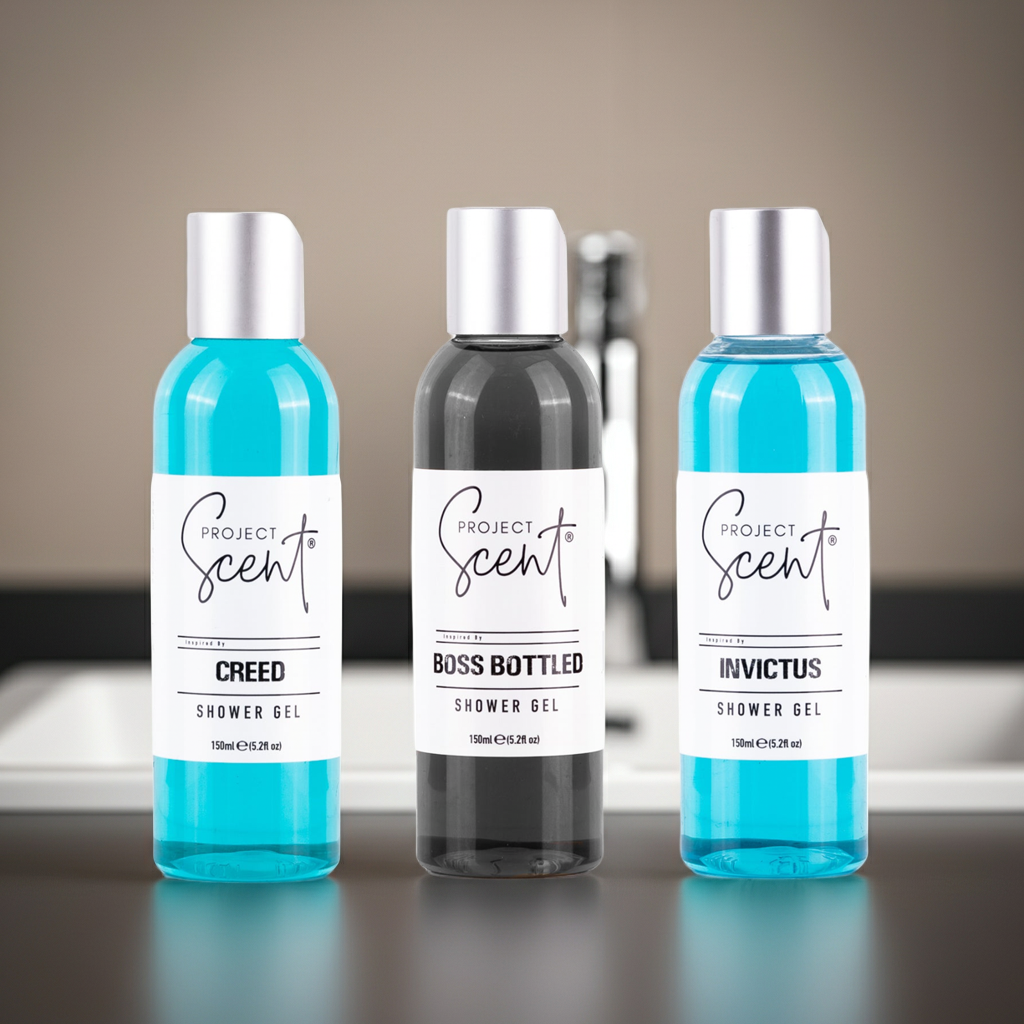 Aftershave Inspired Shower Gel Bundle – Boss, Creed & Invictus Dupe