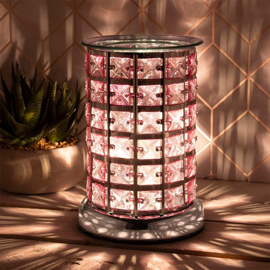 Crystal Touch Sensitive Electric Wax Burner Pink LP46010