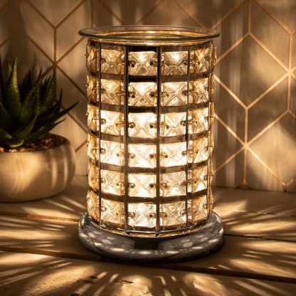 Crystal Touch Sensitive Electric Wax Burner Gold LP46009