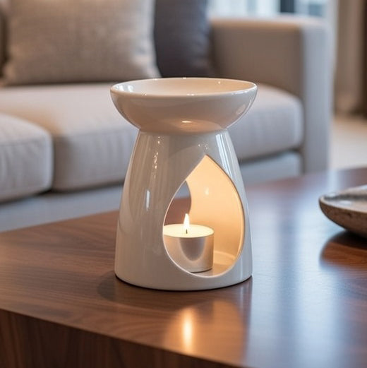 Lustre Teardrop Tea Light Burner Wax Melt