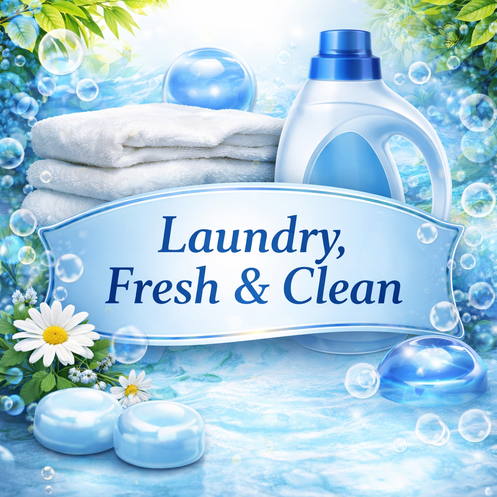 Laundry, Fresh & Clean – 35g Soy Wax Melts (Handmade UK)