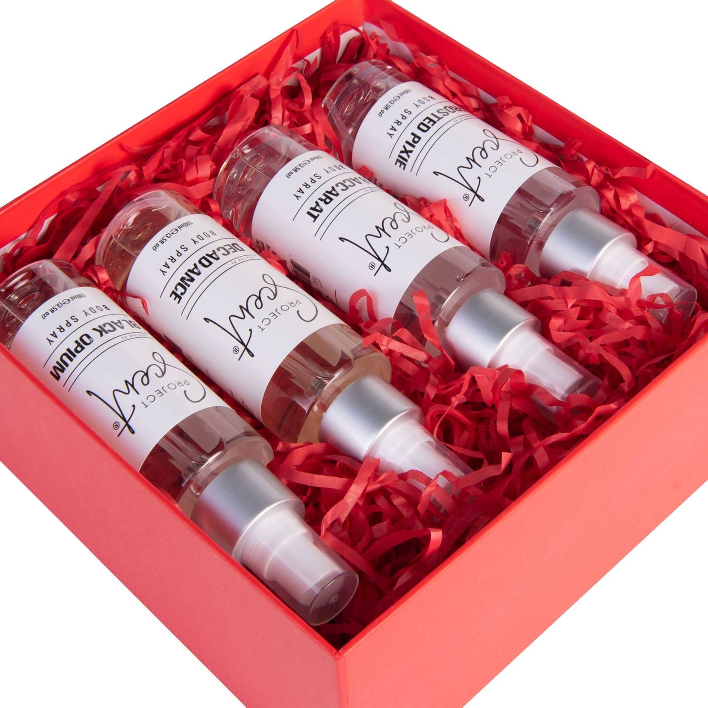 Christmas Perfume or Aftershave Inspired Body Spray Quad Gift Box