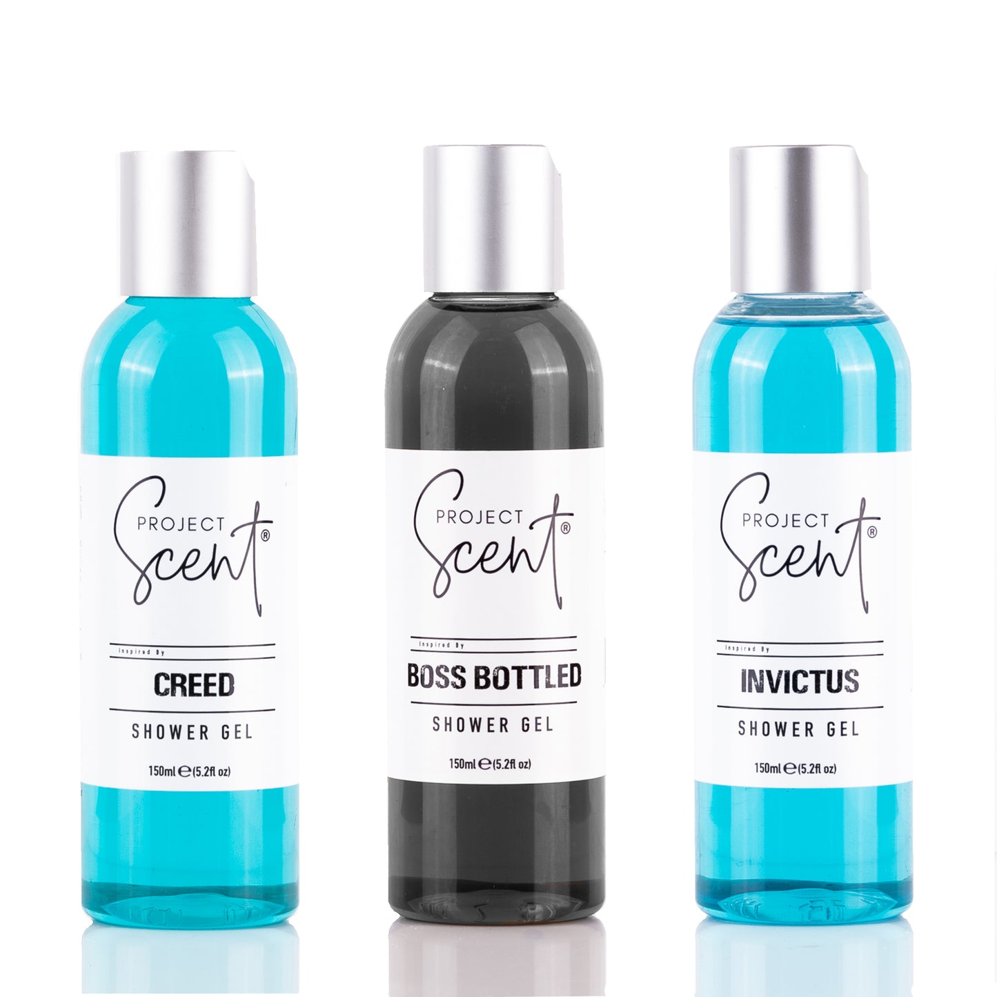 Aftershave Inspired Shower Gel Bundle – Boss, Creed & Invictus Dupe