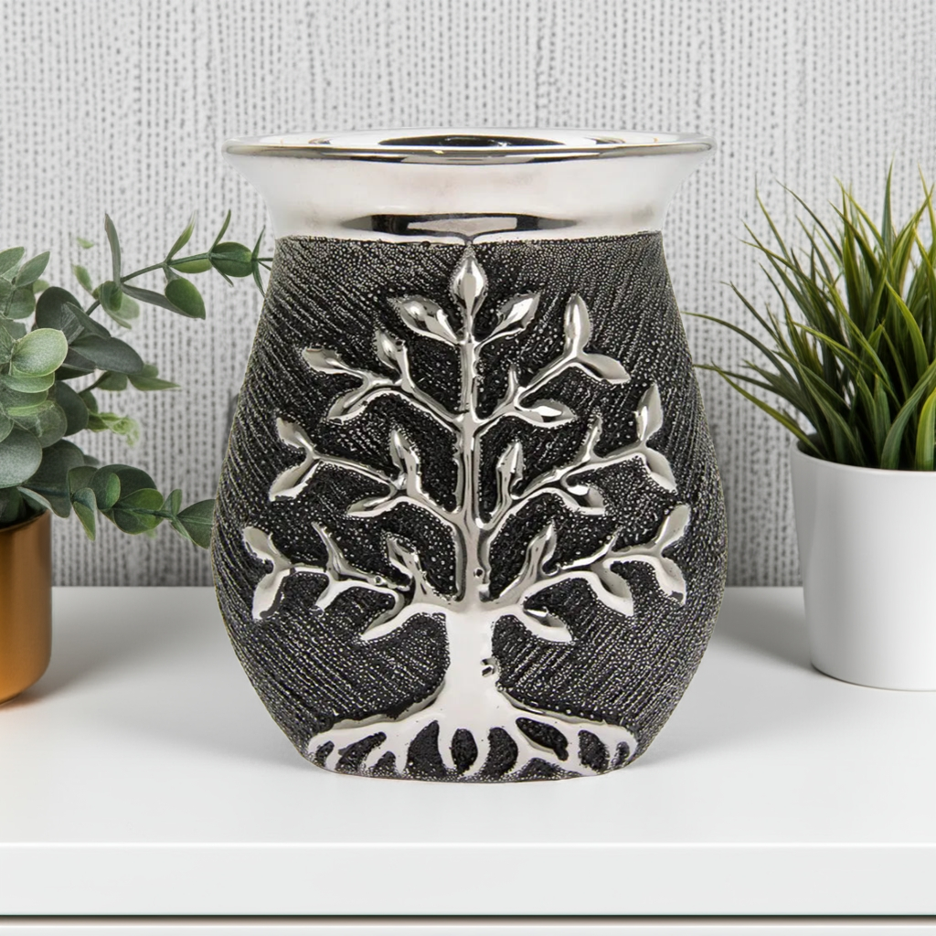 Tree of Life Tea Light Wax Warmer | Decorative Oil Burner LP46870