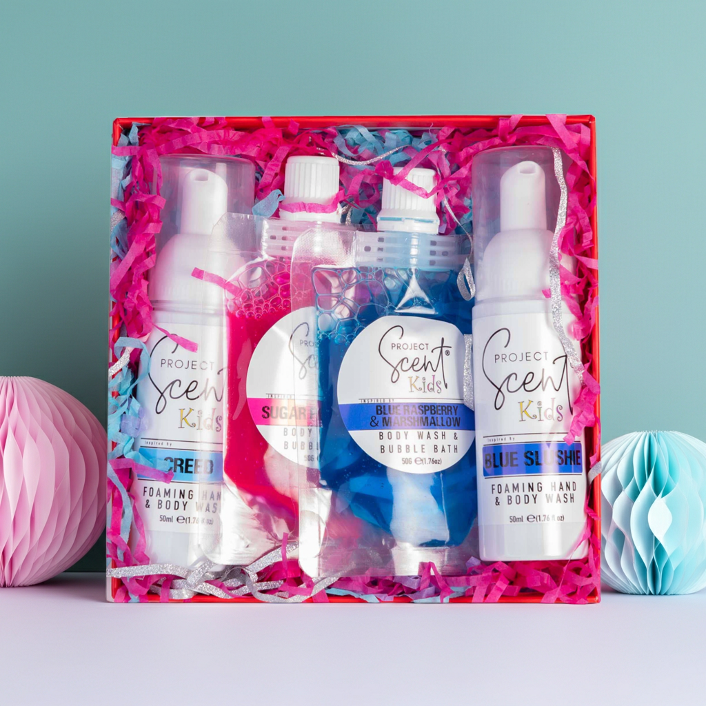 Christmas Kids Foamer & Body Wash/Bubble Bath Gift Set