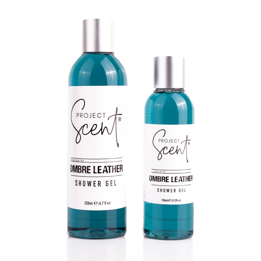 Ombre Leather Inspired Luxury Shower Gel | Designer Fragrance Dupe | Vegan & Handmade UK