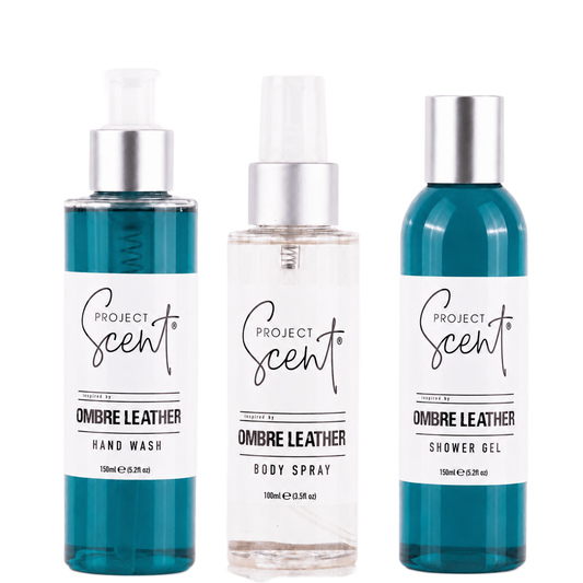 Ombre Leather Inspired Bundle | Shower Gel, Hand Wash & Body Spray