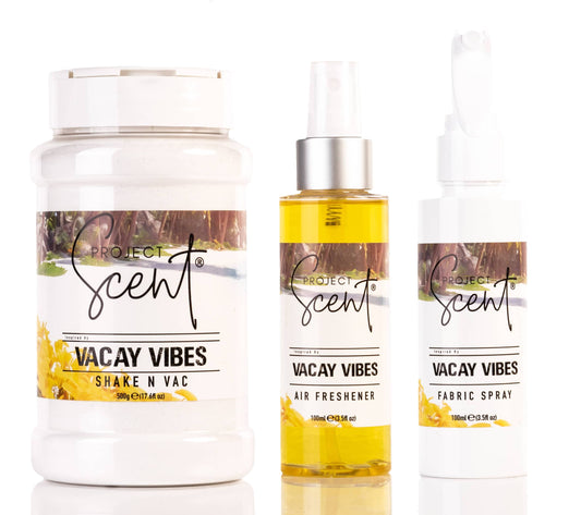 Project Scent Vacay Vibes Insp Carpet, Fabric & Air Home Bundle