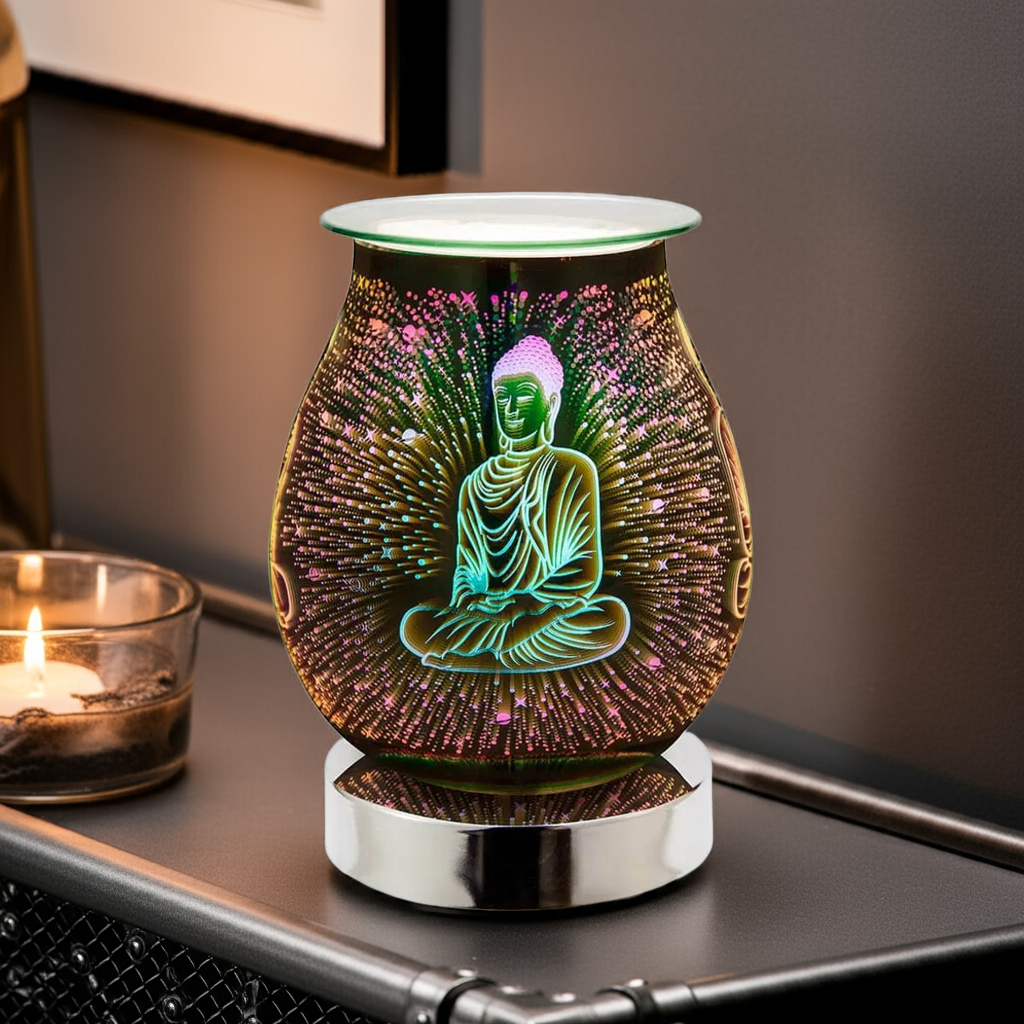 Electric Wax Burner Buddha 3D L-74301