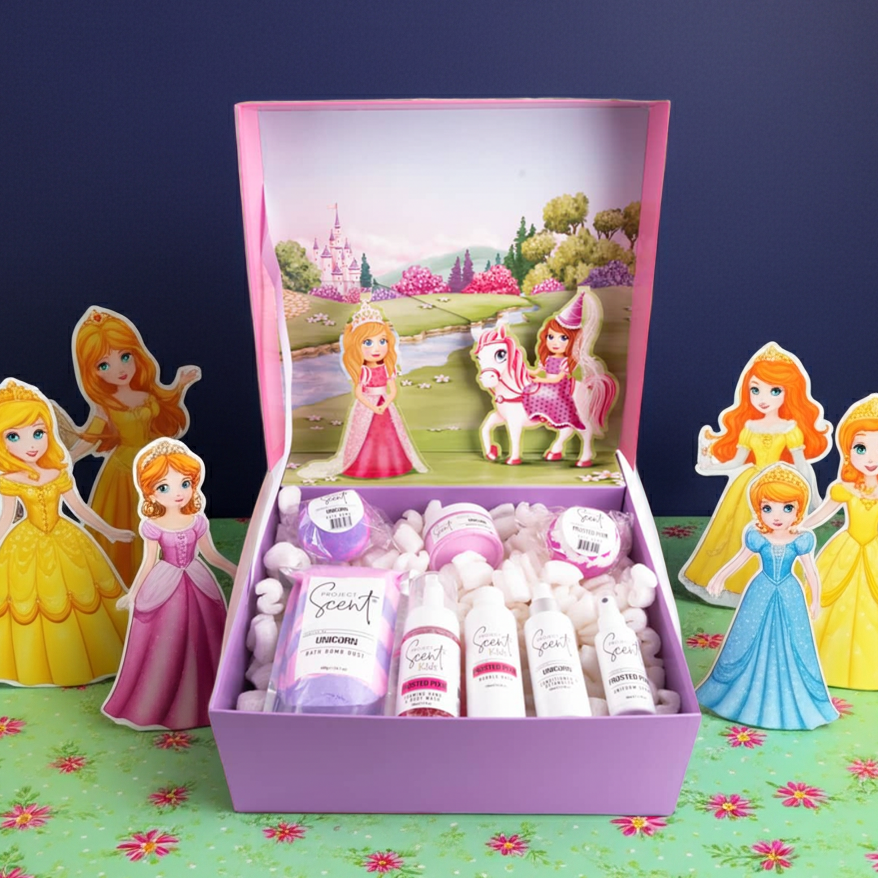 Big Princess Pop-Up Gift Box – Deluxe Kids Pamper Set